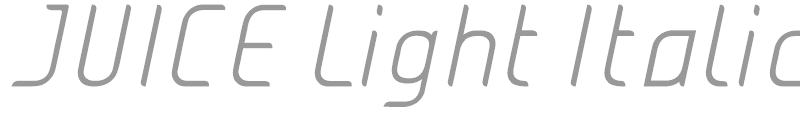 JUICE Light Italic